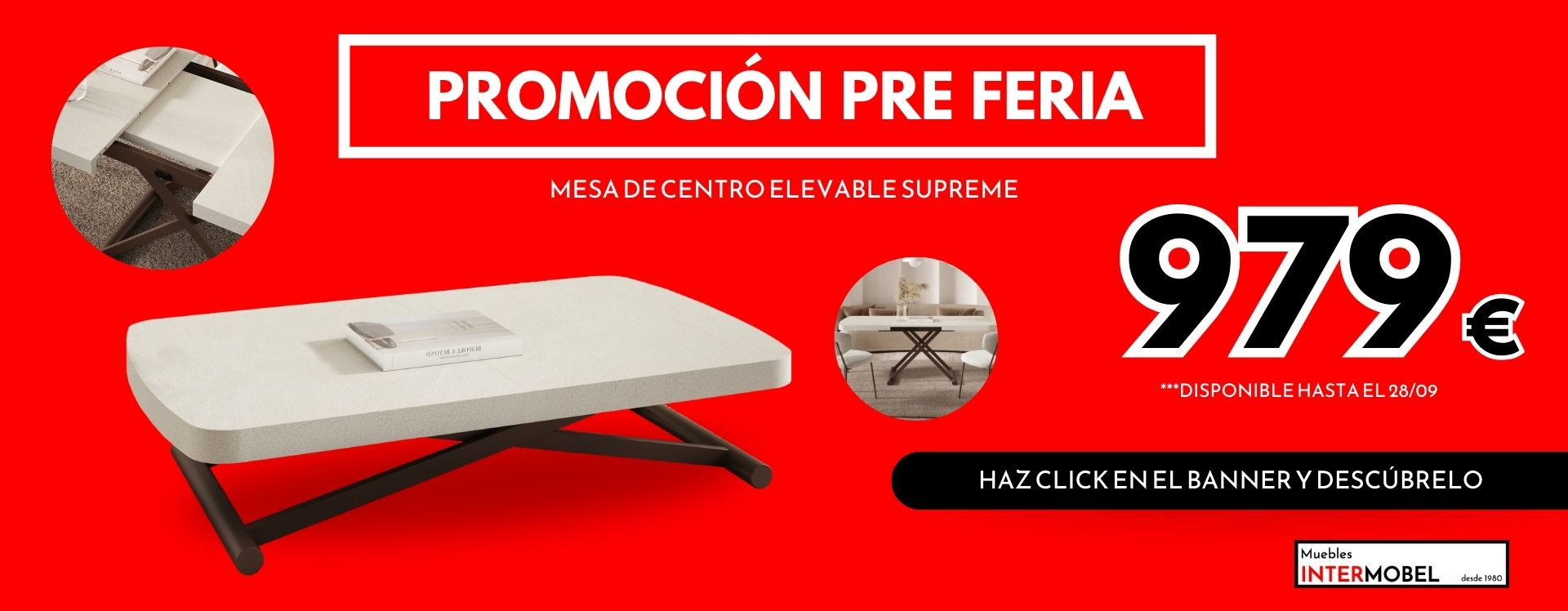 Promoción mesas de centro